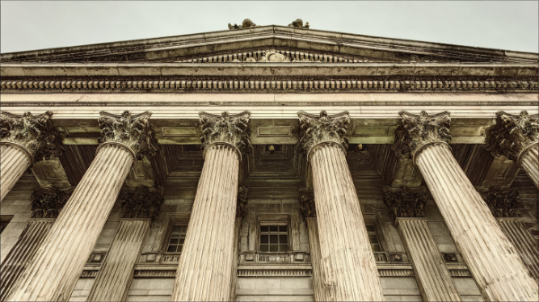 Pilasters and Capitals of a court house